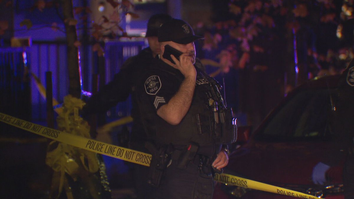 A 26-year-old man was moving into a home in Seattle's Wedgwood neighborhood when he was carjacked and shot last night