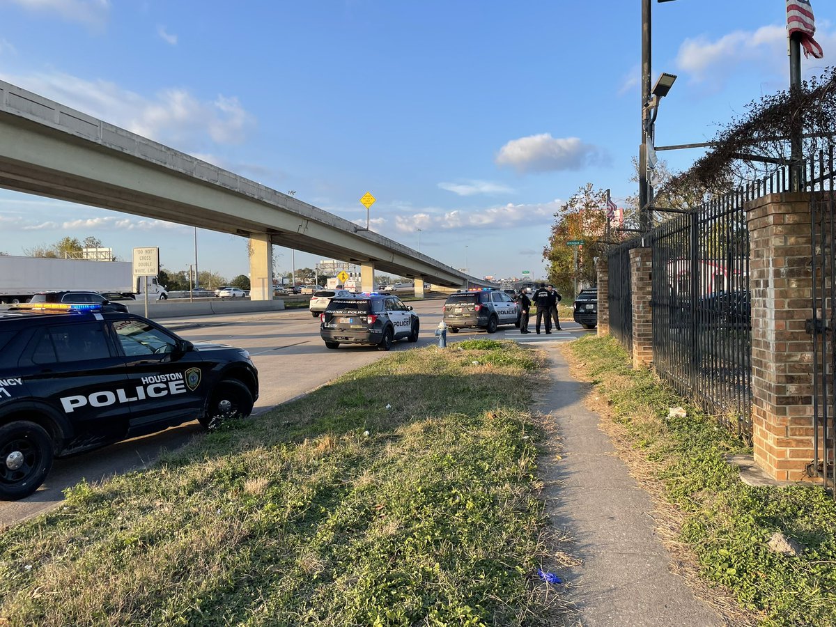 Northeast officers are at a shooting scene 10000 Eastex Freeway. Adult female transported in critical condition