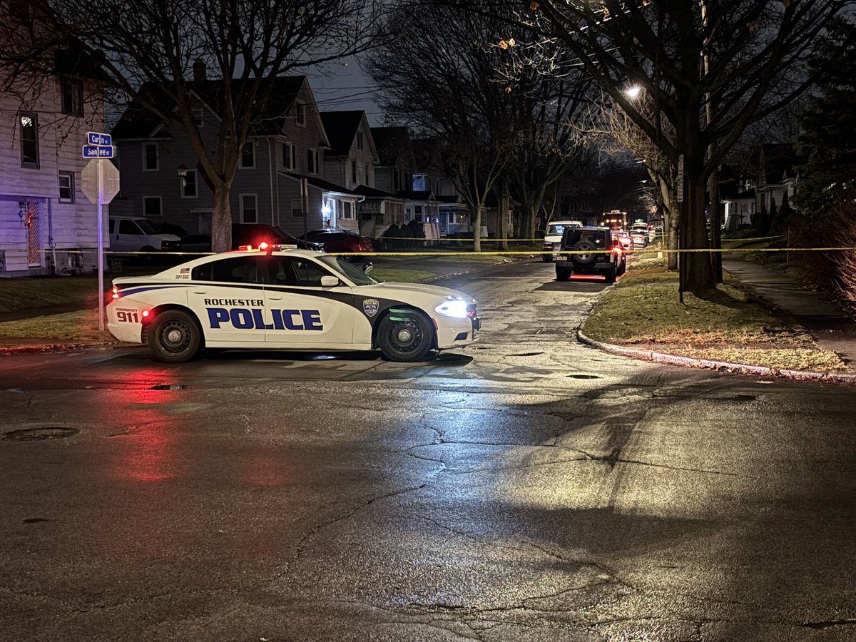 First homicide of the year. It happened around 2 AM on Curtis Street. A male in his 20s was found shot died on scene