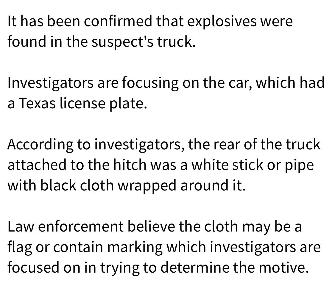 Explosives found inside suspect's truck (WDSU)