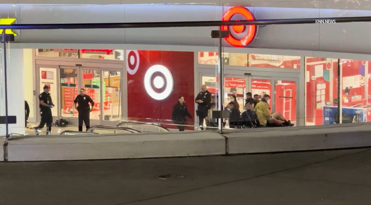 Man charged in shooting of 2 security guards at downtown Los Angeles Target