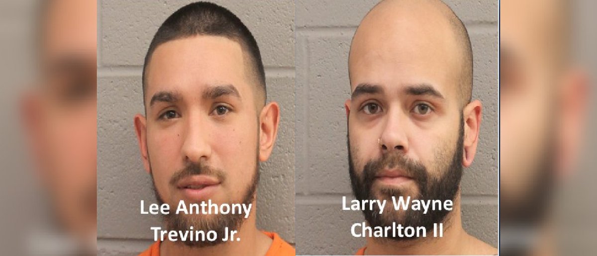 Two men arrested for firing gun from moving vehicle on New Year's Day in Houston