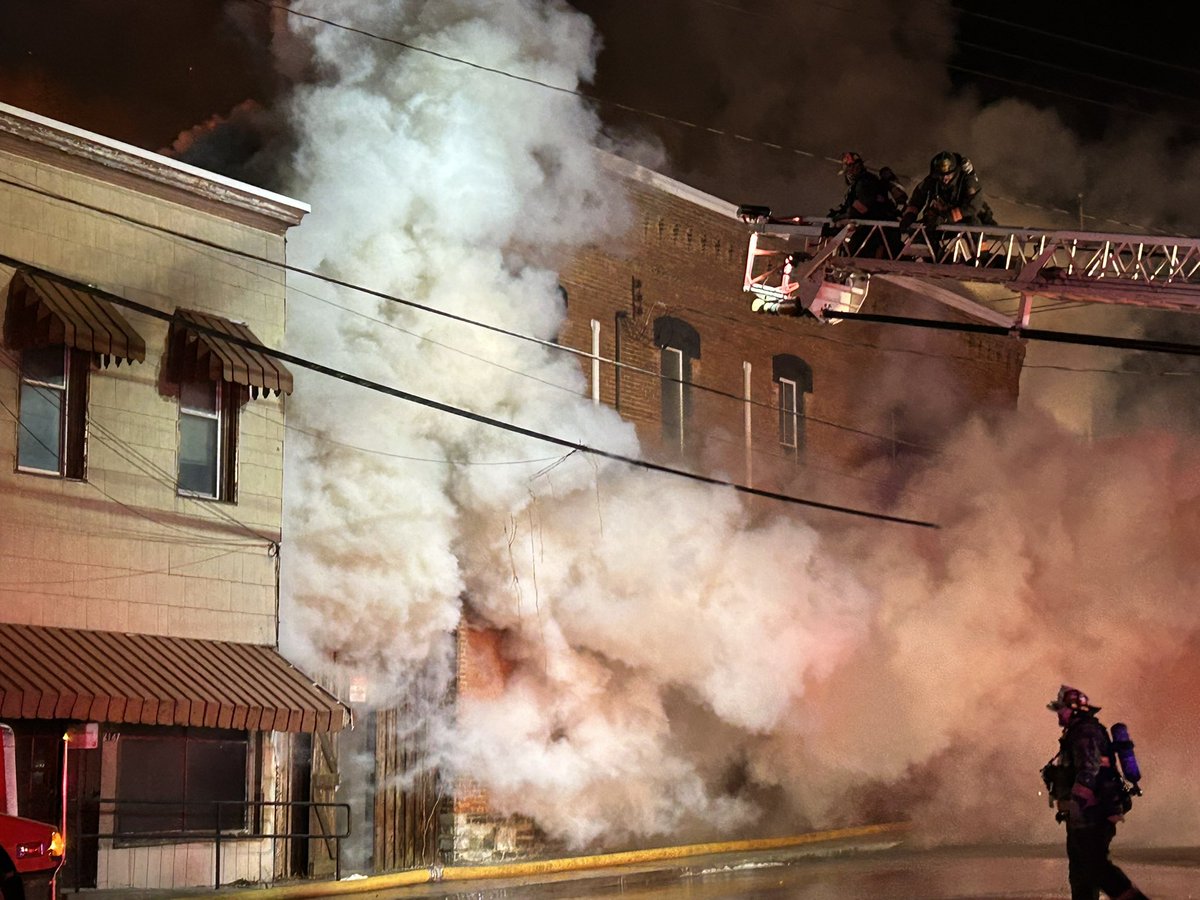 Multiple Fire Departments from several counties on scene of a massive fire in Ovid, Seneca County.