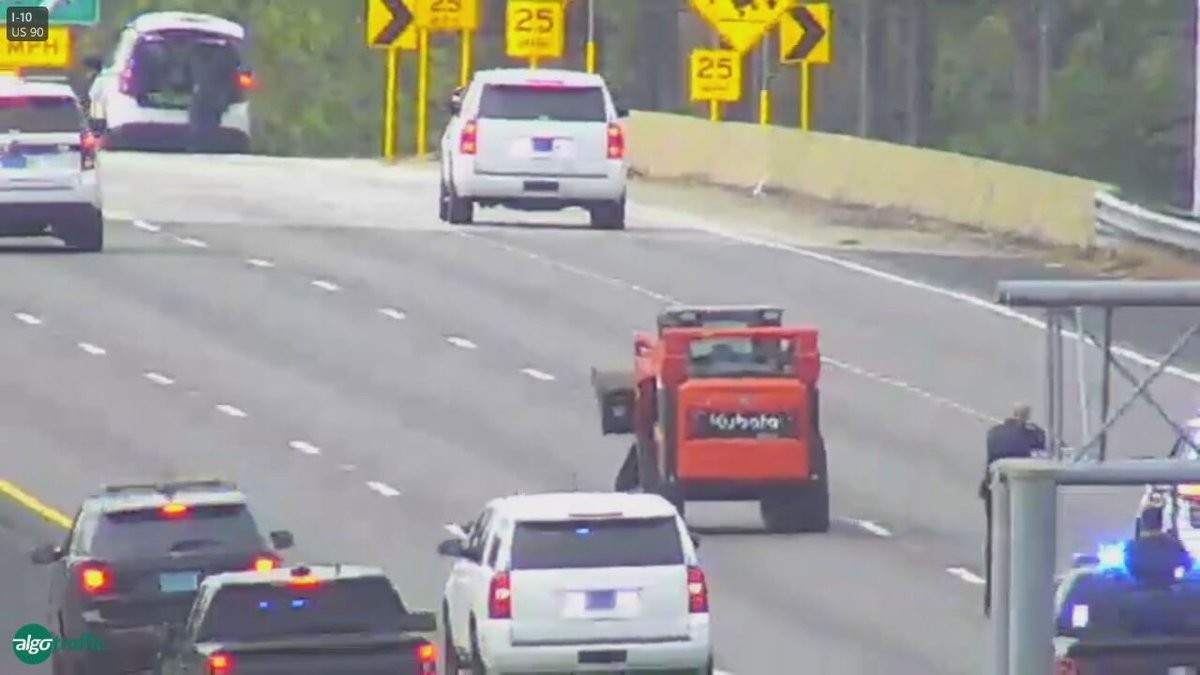 Witness: 8 shots heard at end of I-10 tractor chaseWatch the chase: