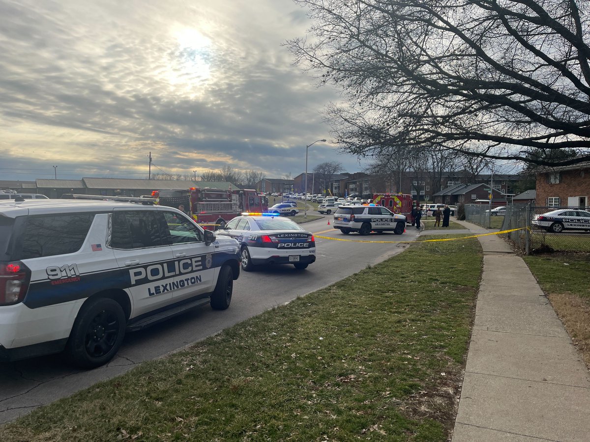 Heavy police presence seen near the 1100 block of Winburn Drive