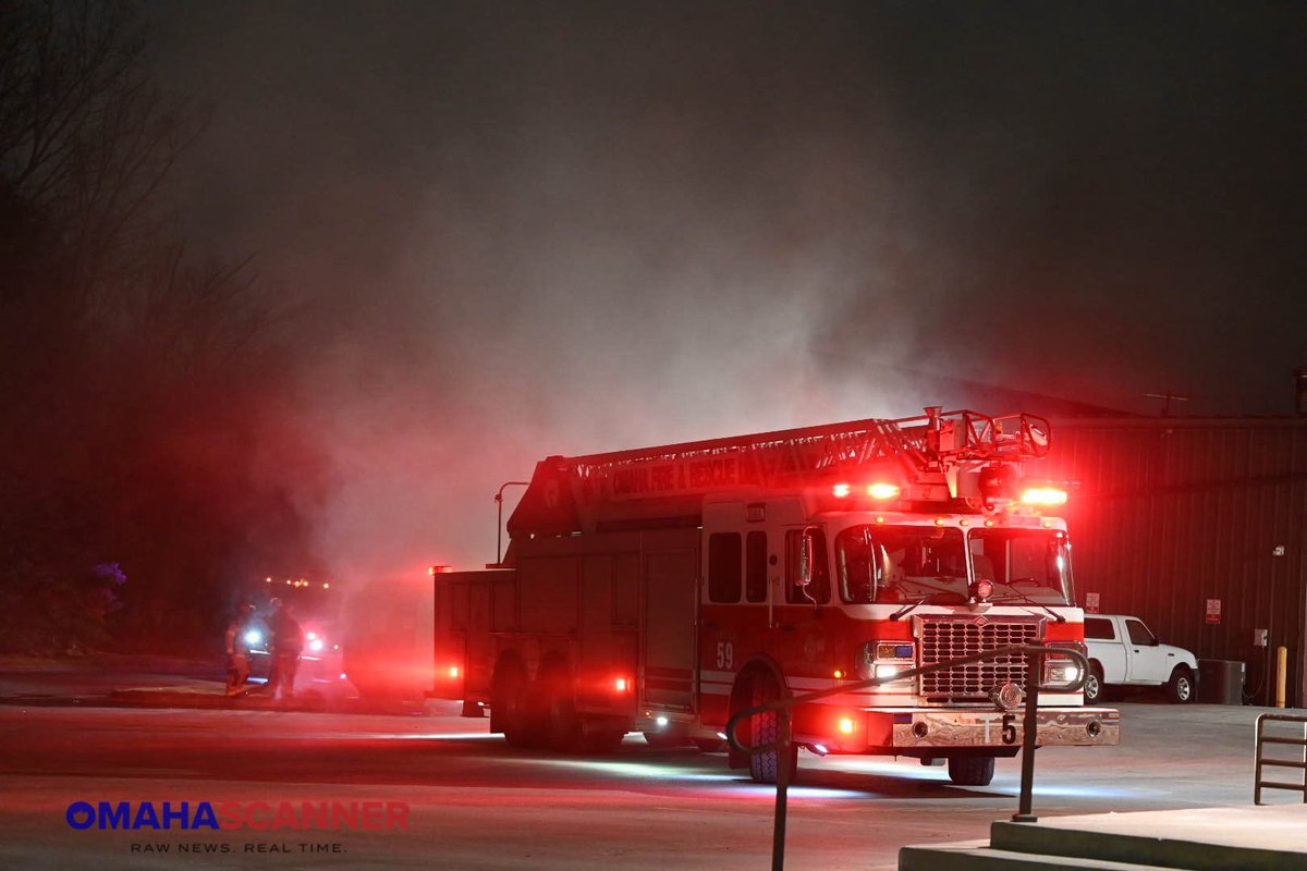 Omaha Fire was called to 2020 S 156th Circle for a large dumpster fire. E60 was seen pulling the dumpster away from the building to prevent the spread of fire to the structure. B5 T78 E56 were also assigned of the call