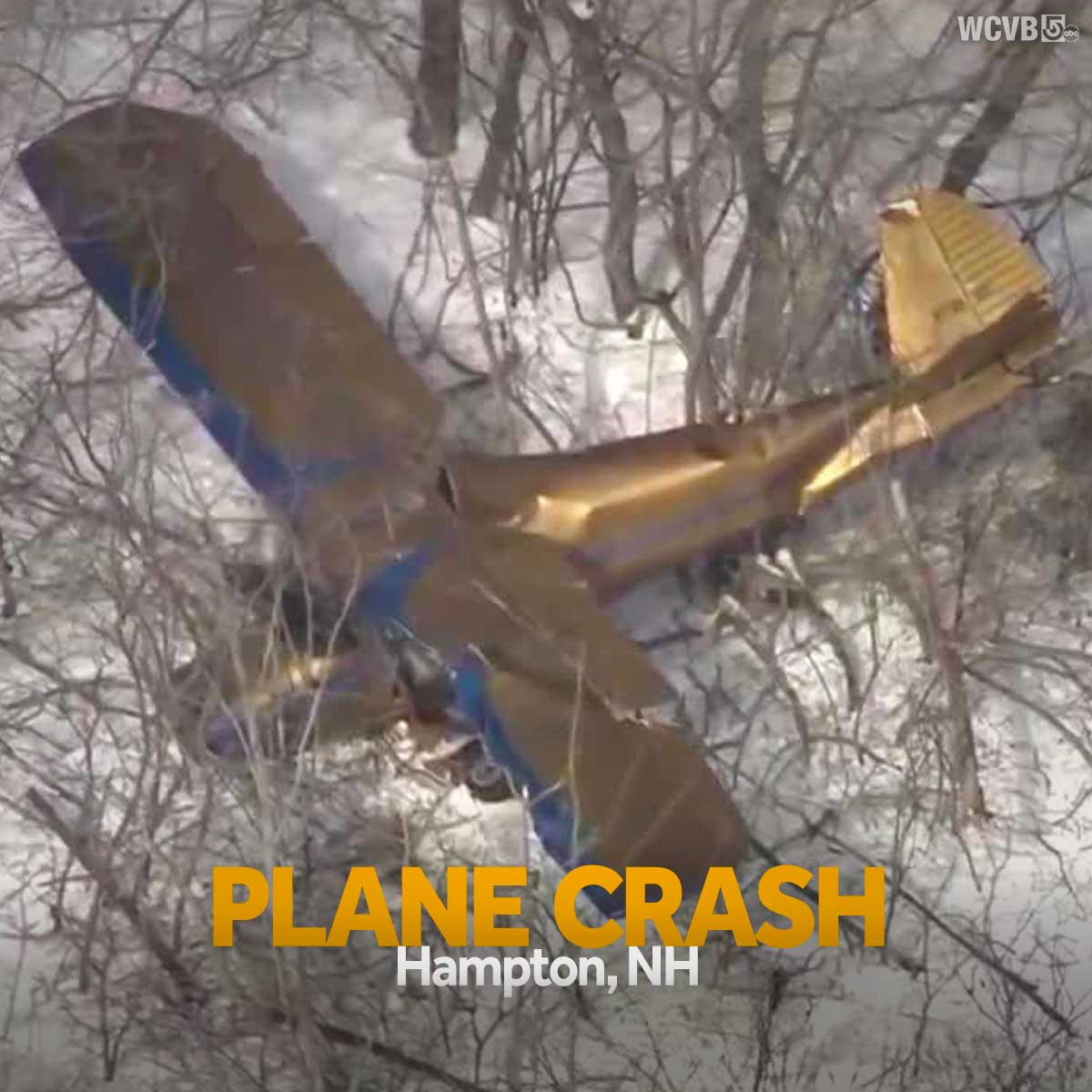 Small plane crashes at Hampton, New Hampshire, airfield, pilot's condition unknown  New Hampshire plane