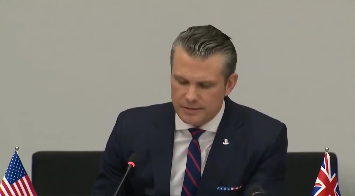 Defense Secretary Pete Hegseth: The United States does not believe that NATO membership for Ukraine is a realistic outcome for a negotiated settlement.