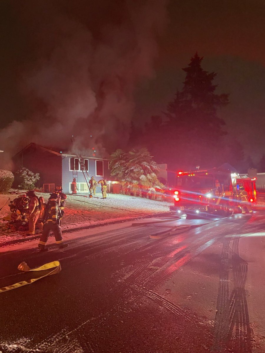 9400 Tacoma Ave S, TFD responded to a call that someone’s back patio was on fire. When crews arrived on scene, they found the 2-story home on fire. Crews are still on scene putting out hot spots. No injuries to report at this time