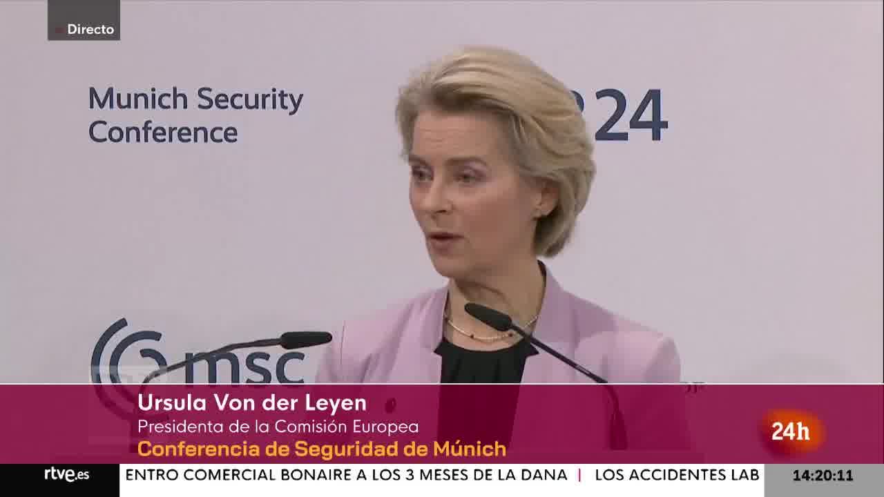 Ursula Von der Leyen: A stronger Europe is better for everyone. A stronger Europe that works with the US to deter the threats we share. That is why we believe that trade wars and punitive tariffs are pointless