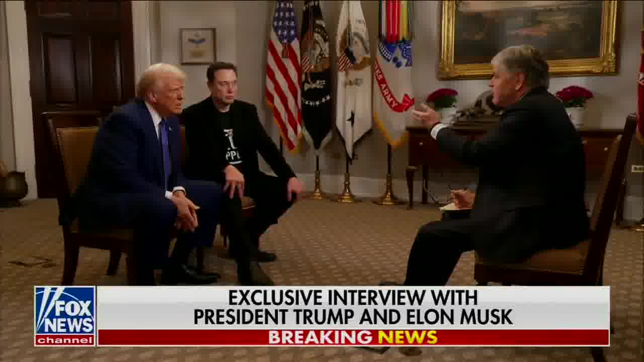 Trump explains that he's empowered Elon Musk to police his own conflicts of interest and acknowledges that might work to his financial advantage