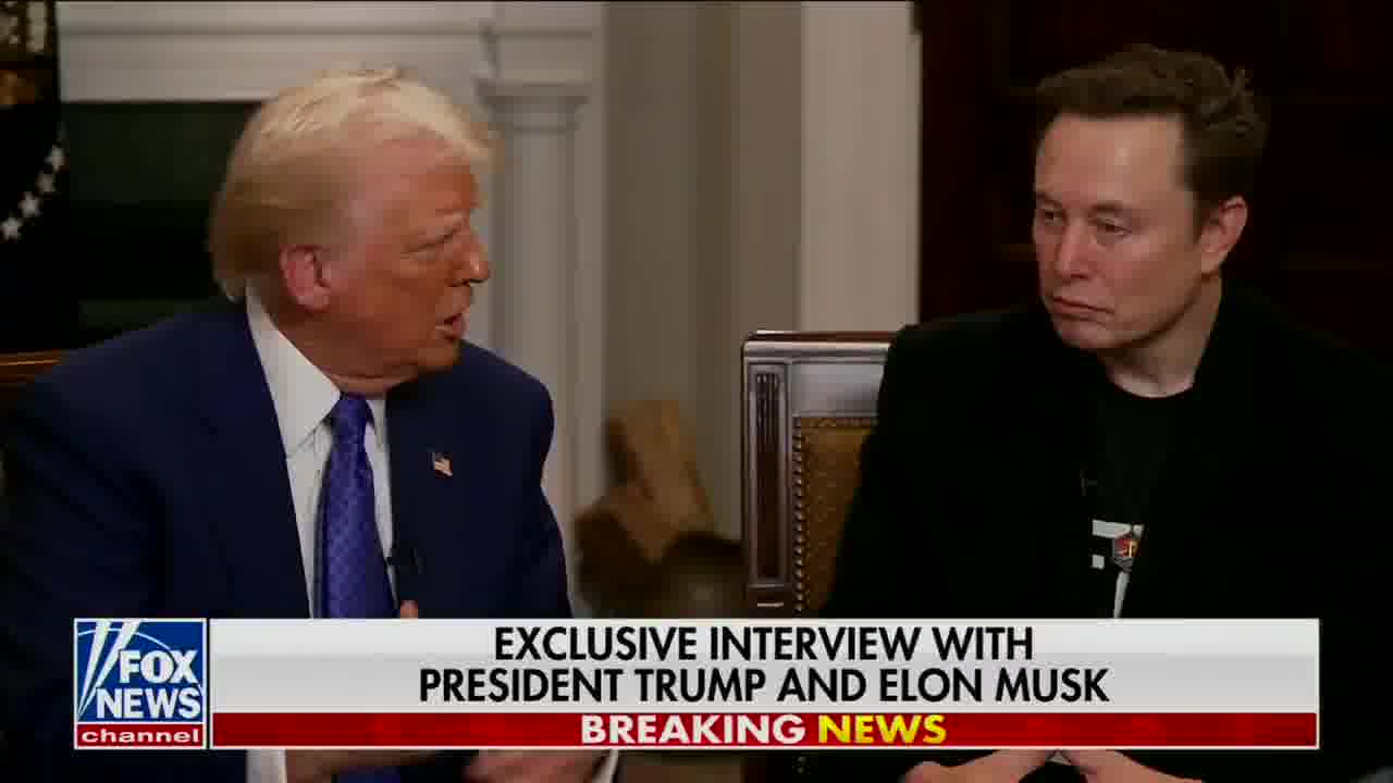 Trump explains that he's empowered Elon Musk to police his own conflicts of interest and acknowledges that might work to his financial advantage