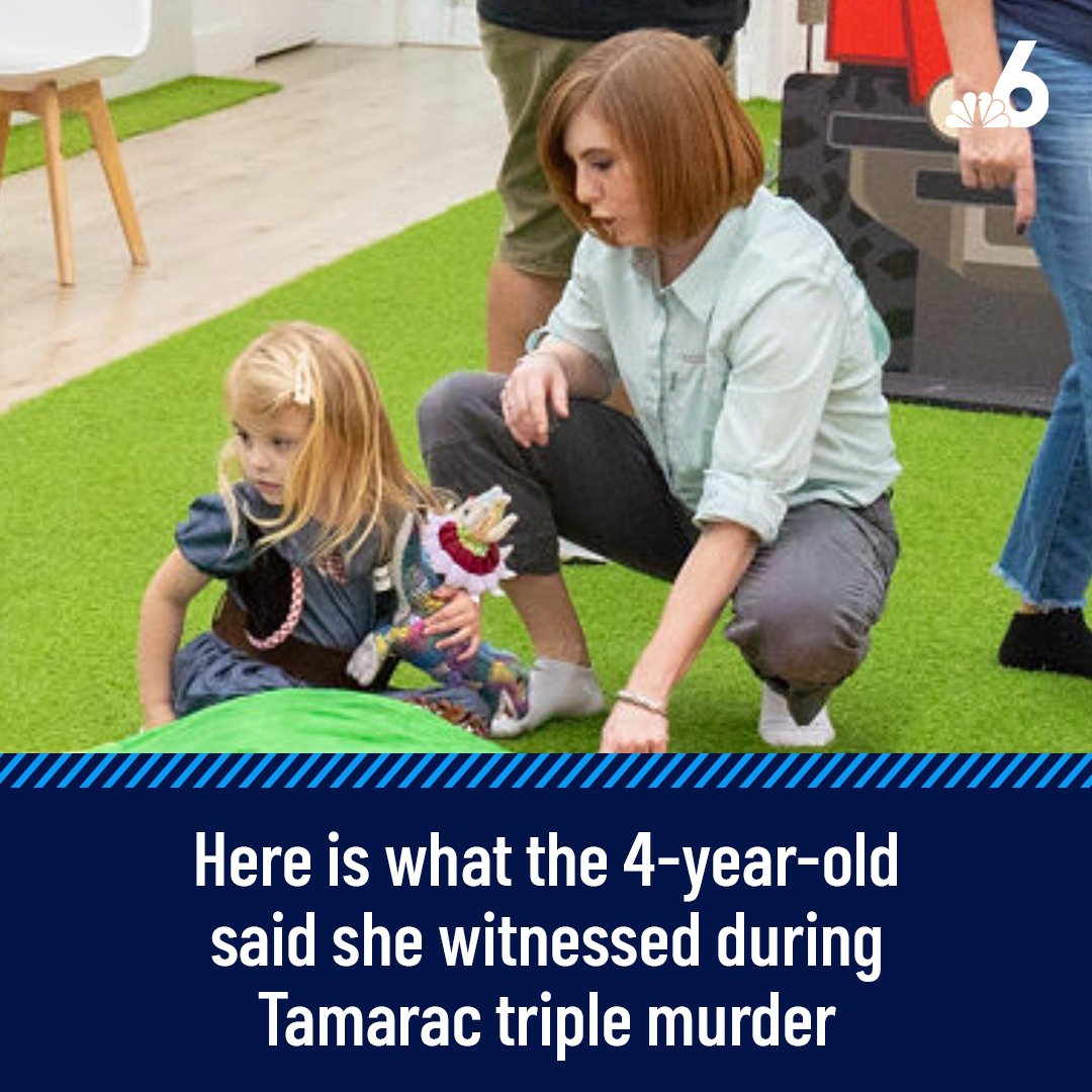 A man shot and killed his estranged wife, her father, and a neighbor, as his 4-year-old daughter watched, according to a new warrant that outlines the triple murder spree.⁠ The child spoke with police and described the horrors in detail