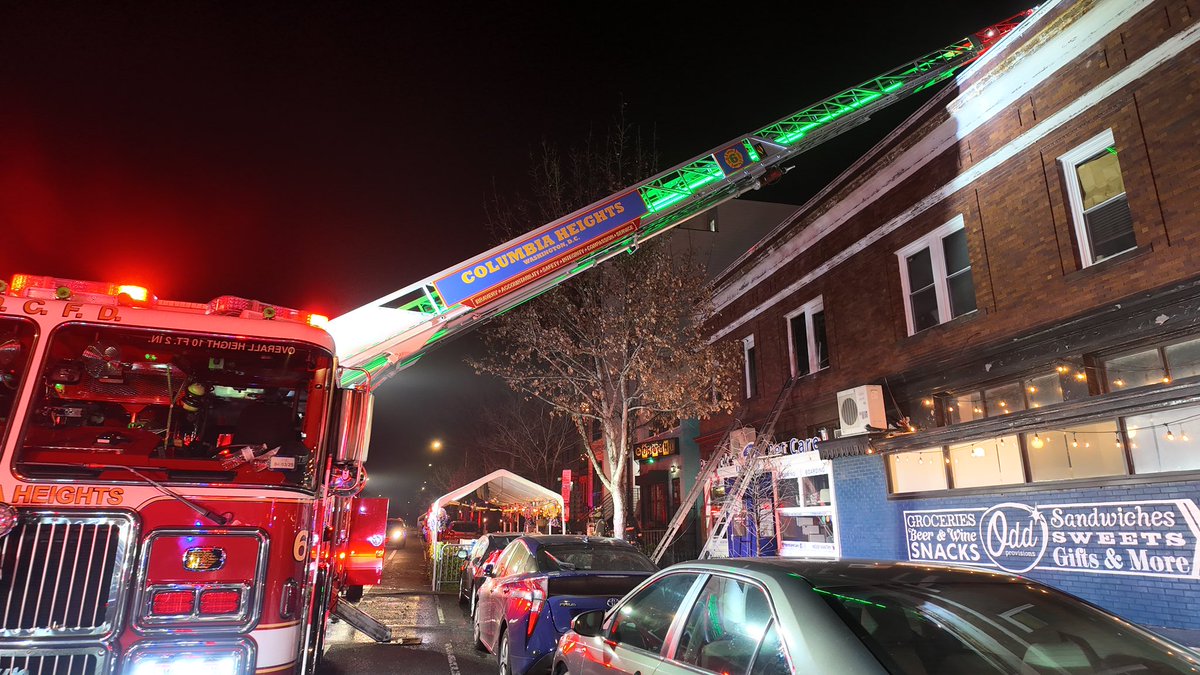 Box Alarm: 3300 Block of 11th St. NW fire in 2nd floor apartment. No extension. One person displaced. Fire investigators on scene.  DC firefighters