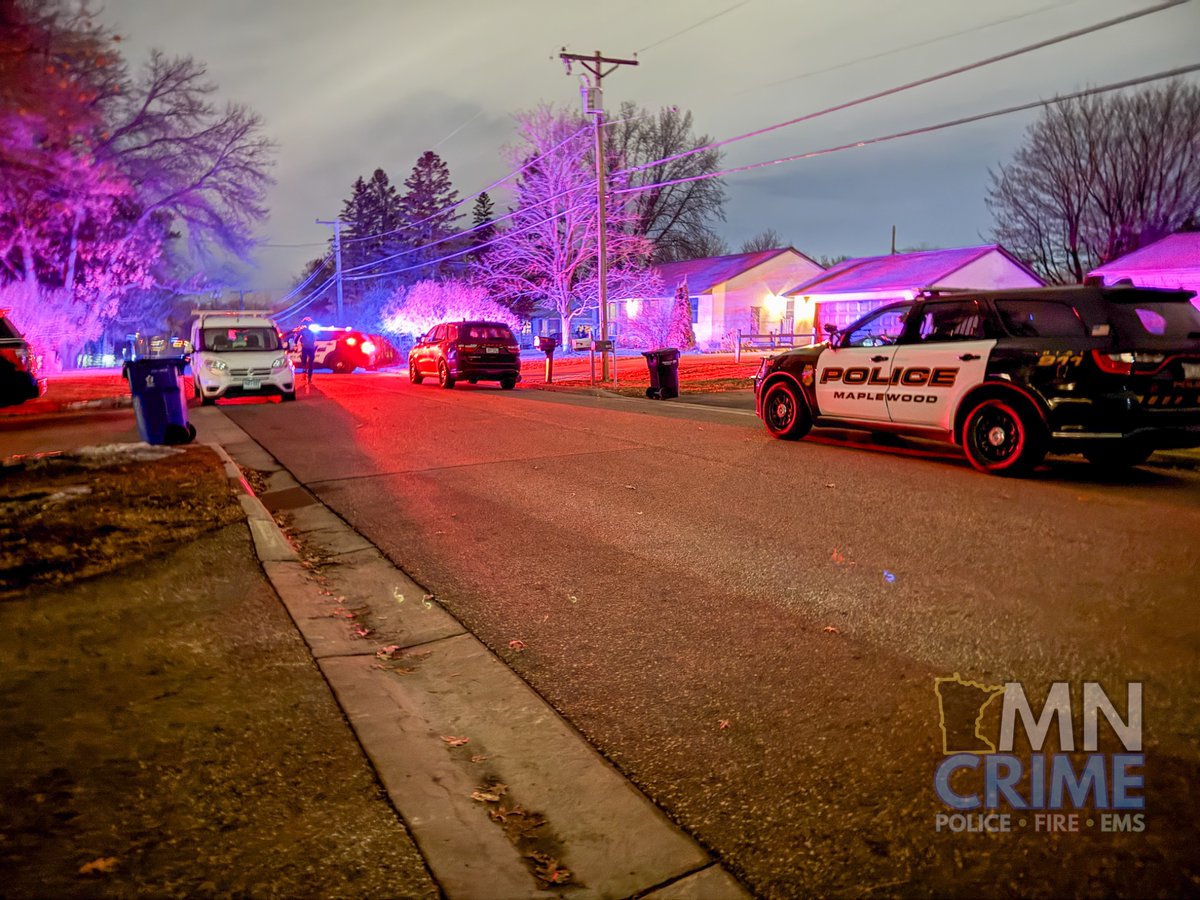 MAPLEWOOD: 22xx McM St. – SWAT has been activated for a suspect in the basement of a home, refusing to surrender. The suspect is reported to have access to firearms and is wanted for felony domestic assault by strangulation