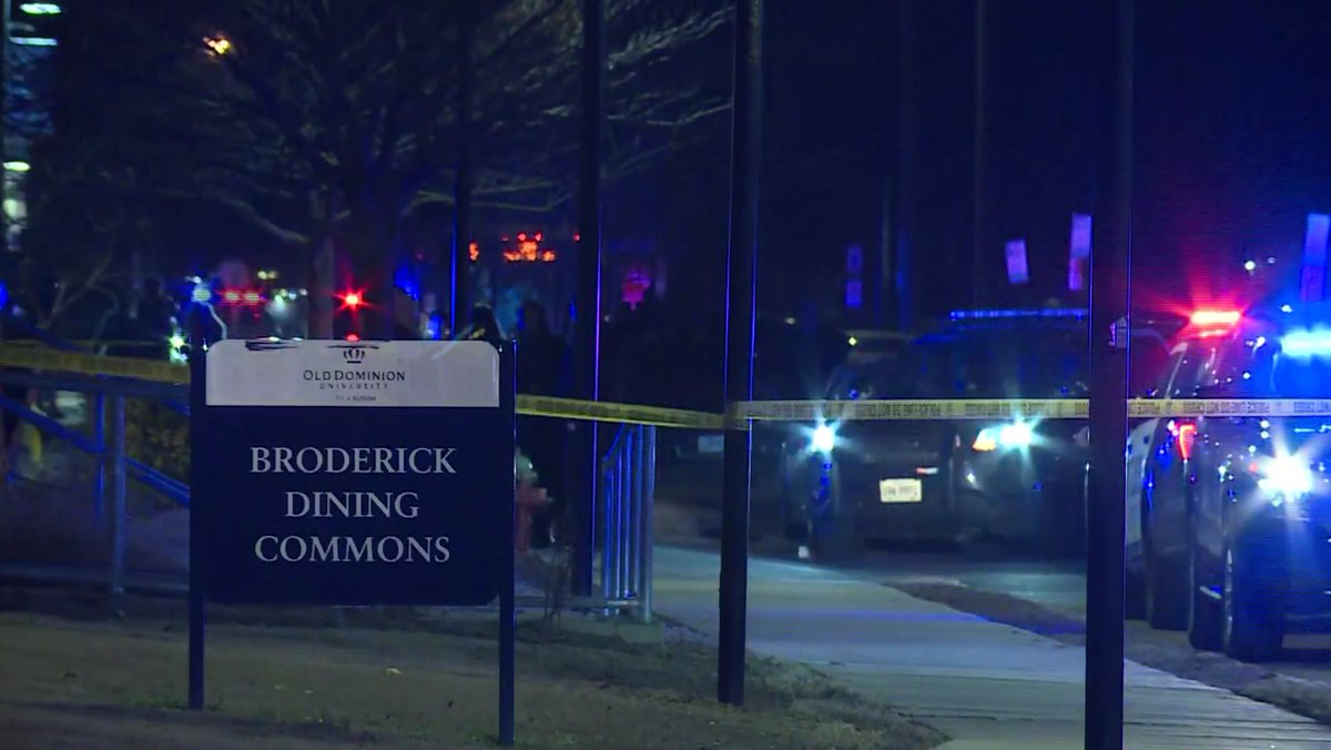 Norfolk Police are investigating a shooting at Old Dominion University on the 1400 block of W 49th St.  Two people have been taken to the hospital with life-threatening injuries