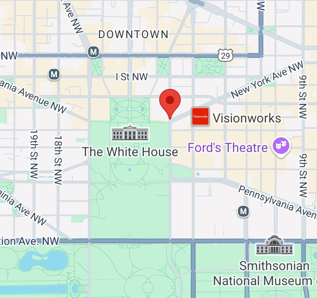 SUSPICIOUS VEHICLE-- 15th St and New York Ave NW. Auto, now stopped at a screening location, was determined to be suspicious after driver fled Secret Service. The driver is in custody