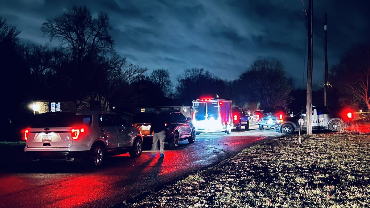 A shooting in Brownsburg leaves two people dead. This is an active homicide investigation with one person in custody. Police tell us an officer heard  shots fired at 2:30 this morning in the 
300 block of Acre Avenue. Two men are dead.