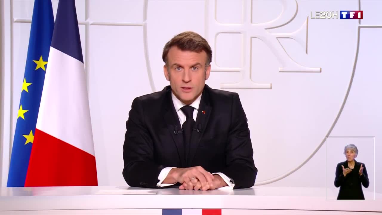 Discurso de Emmanuel Macron: Una decisión incomprensible, dice Emmanuel Macron sobre la decisión de Trump de imponer aranceles a algunos productos europeos