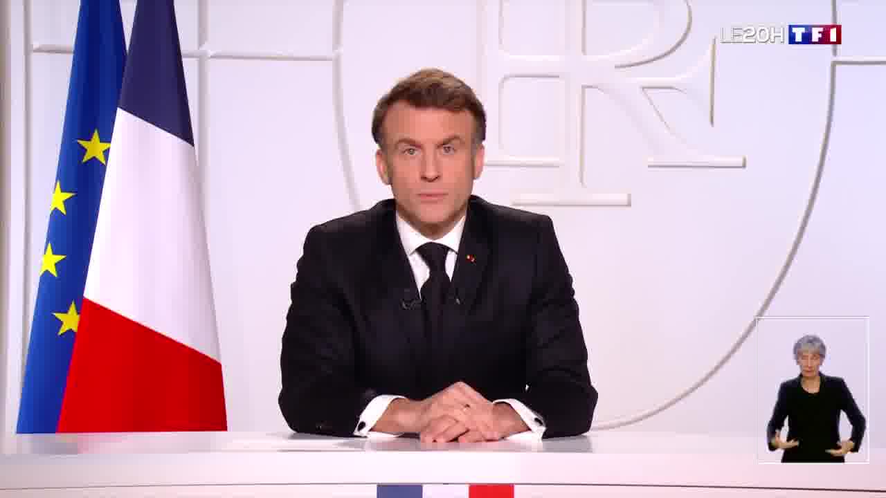 Discurso de Emmanuel Macron: Una decisión incomprensible, dice Emmanuel Macron sobre la decisión de Trump de imponer aranceles a algunos productos europeos