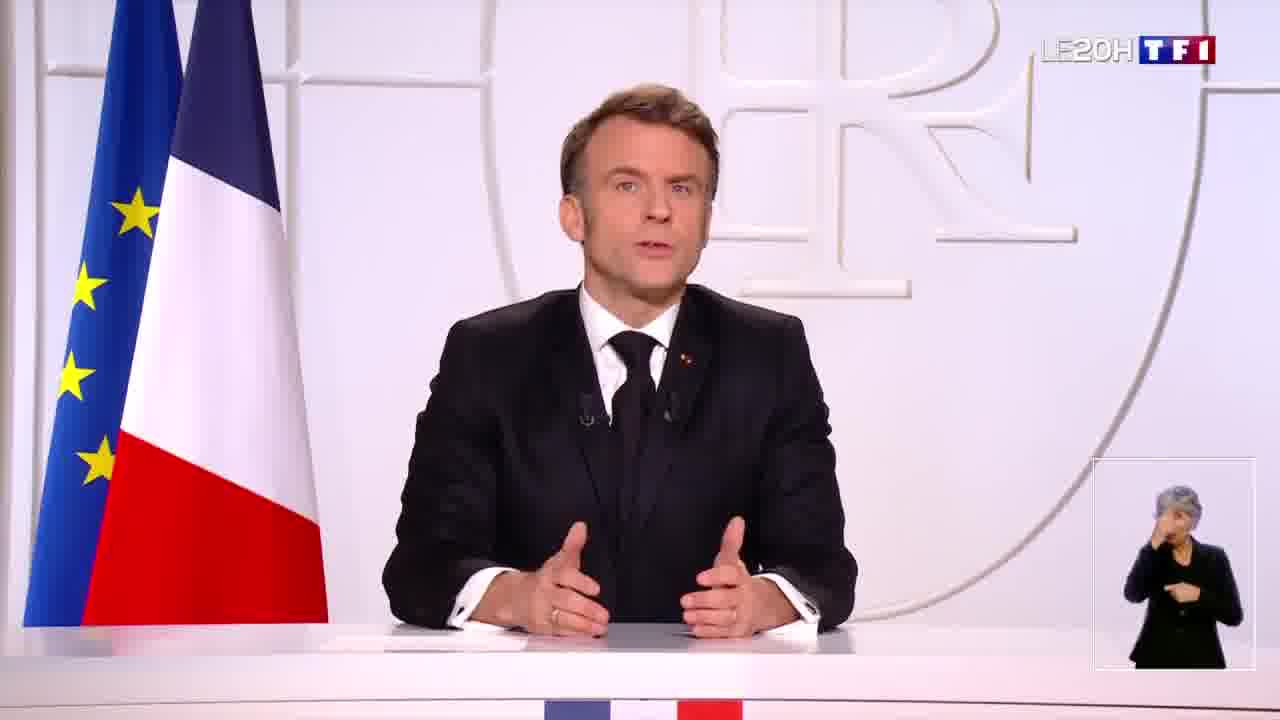 Discurso de Emmanuel Macron: Una decisión incomprensible, dice Emmanuel Macron sobre la decisión de Trump de imponer aranceles a algunos productos europeos