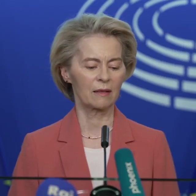 Ursula von der Leyen: Głęboko żałujemy amerykańskich taryf nałożonych na Europę. Taryfy to podatki. Są złe dla biznesu, a jeszcze gorsze dla konsumentów. Dziś Europa podejmuje zdecydowane, ale proporcjonalne środki zaradcze. Nadal jesteśmy gotowi na dialog