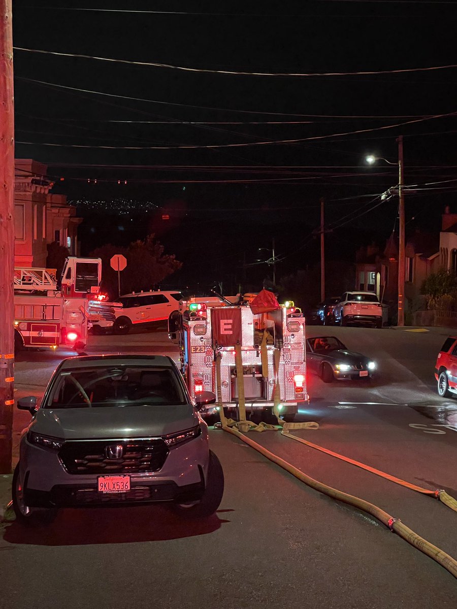 1-ALARM FIRE 500 block of 42nd. responded to a reported structure fire in the 500 block of 42ne Avenue. Firefighters arrived within minutes, confirming an exterior fire affecting a 2-story home. Using thermal imaging tools