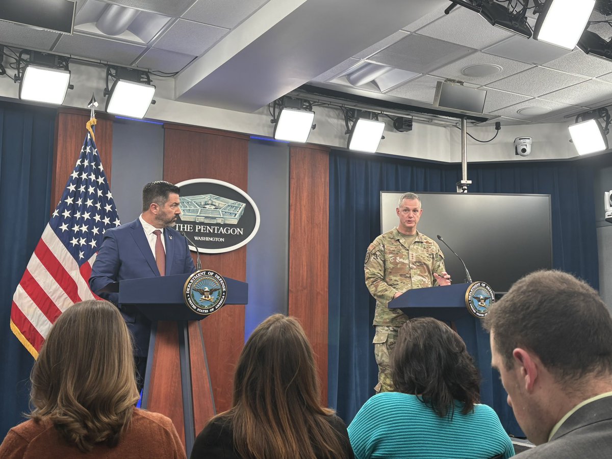 Pentagon lays out its objectives for the end-game of airstrike campaign against Yemen’s Houthis:  Restore freedom of navigation, and restore American deterrence - Joint Staff operations director USAF Lt.Gen. Grynkewich