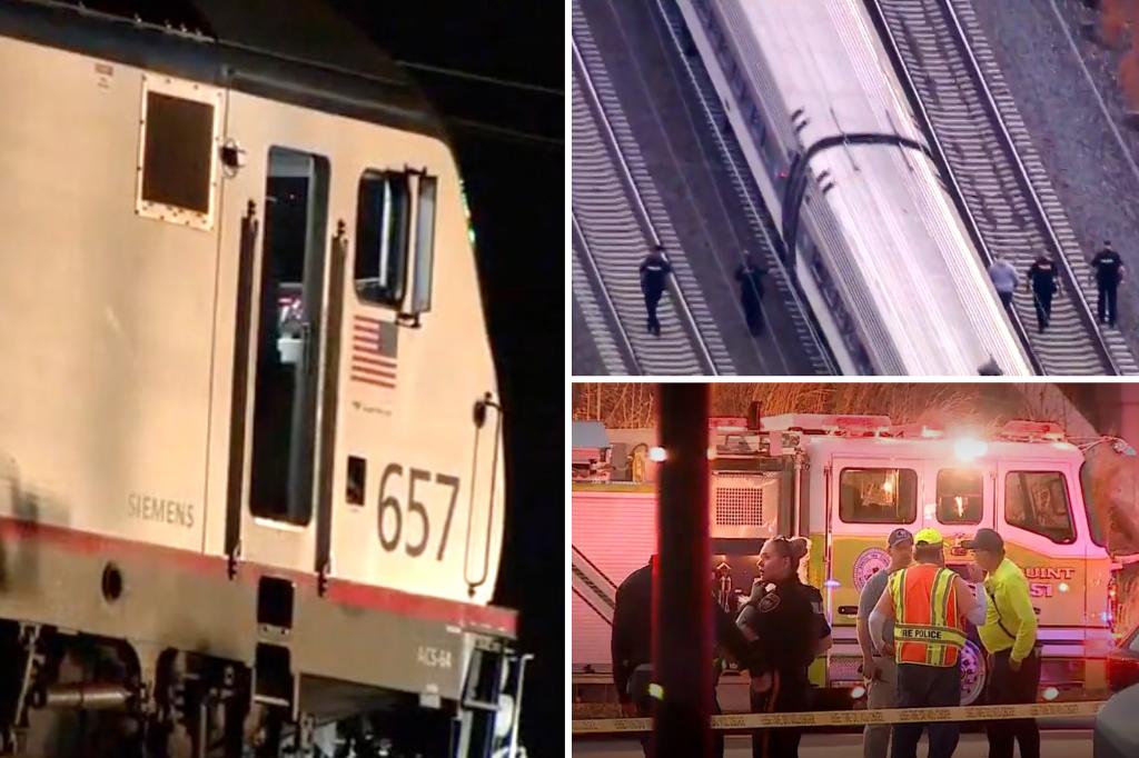 Three family members struck and killed by Amtrak train near Philadelphia: police