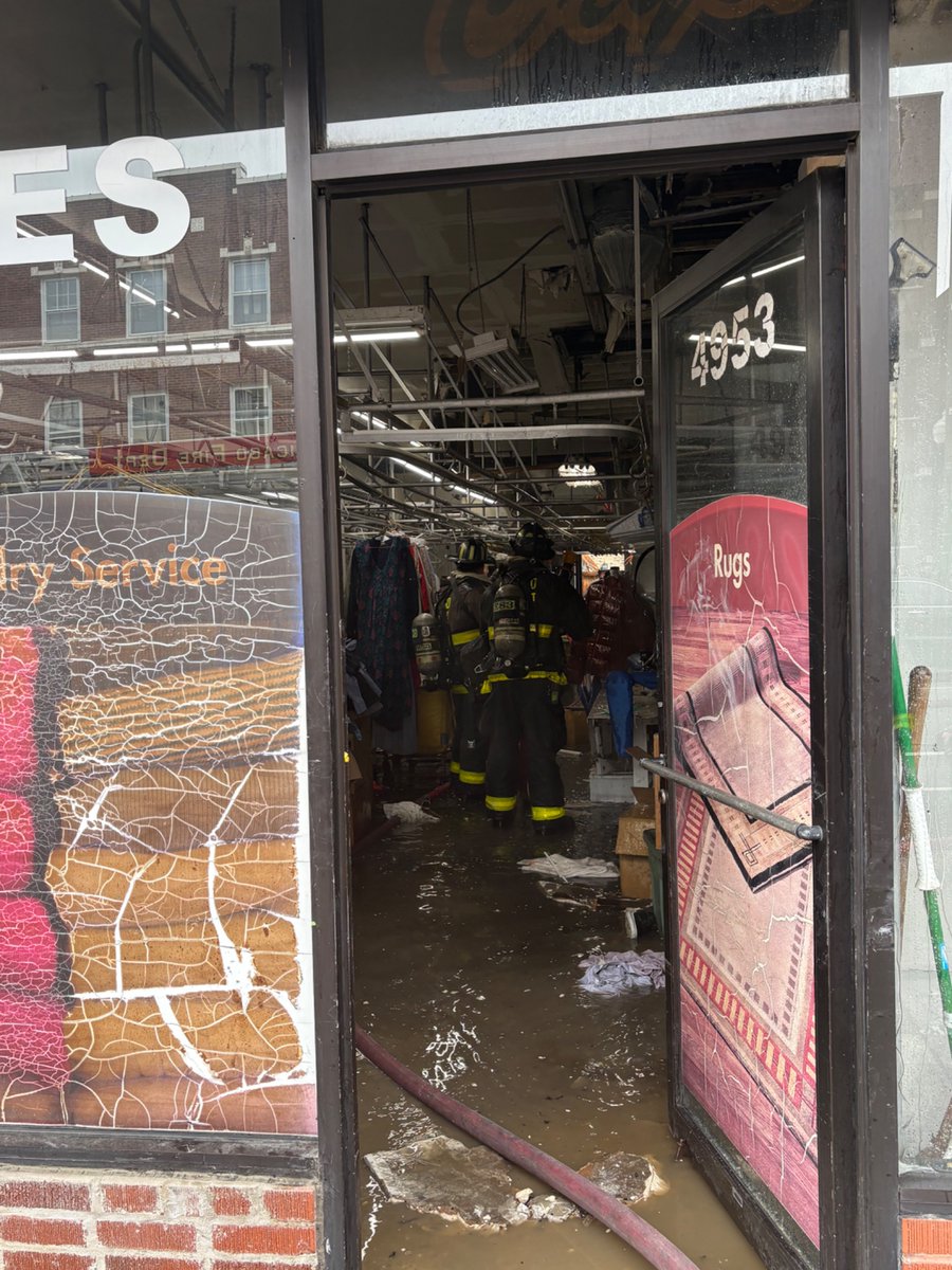 Still and Box 4949 north Damen now struck out.  Cleaners heavy damage with collapse.  No injuries