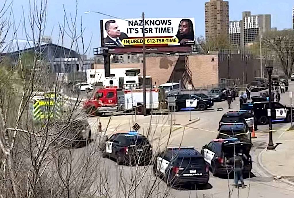 MINNEAPOLIS: 21xx Cedar Ave. S. - Units are on scene after a shooting, with an adult male found shot and later pronounced deceased by paramedics. No additional victims have been reported. According to an unencrypted transmission, the driver of the suspect vehicle may have been