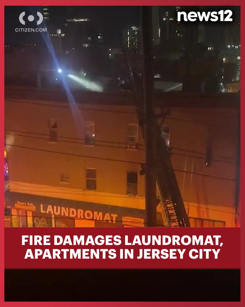 Firefighters responded to the scene at the corner of Summit Avenue and Mercer Street, finding flames shooting out of the back of the building.
