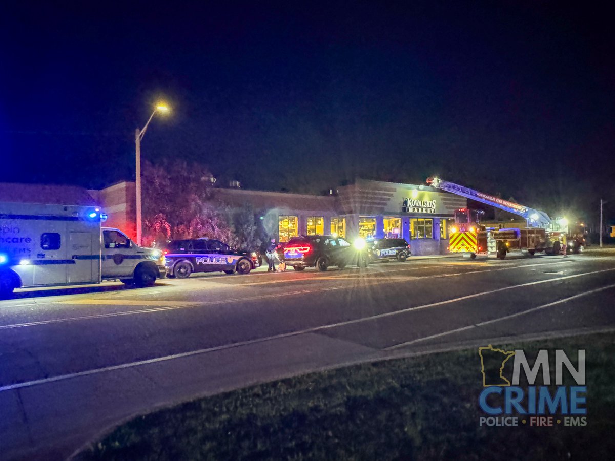 MINNEAPOLIS: Officers responded after a man was stabbed in the hand aboard a Metro Transit bus near 56th St. E. and Chicago Ave. A suspect was located and detained nearby. Officers believe the suspect may have thrown a knife onto the roof of Kowalski’s, and a fire department