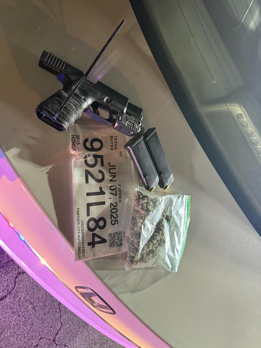 Constable Deputies have recovered a stolen firearm & have a suspect in custody for Tampering with Gov’t Doc. & UCW at 6 N SAM HOUSTON PKWY E.