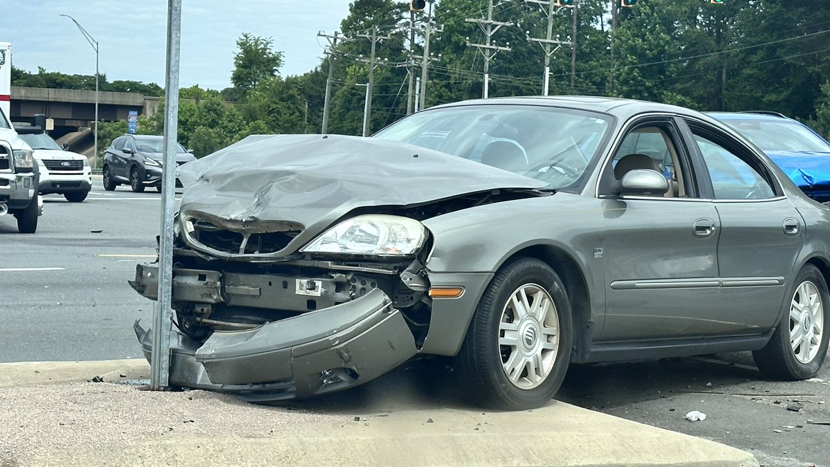 3 vehicle accident at Wilkinson and Todd St in West Charlotte. The left and center lanes at the end of the 485 inner loop exit are blocked.  Unknown injuries