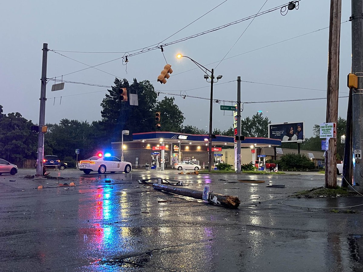 IMPD says no serious injuries were reported after a crash involving a school bus this morning near North Ritter Avenue and East 21st Street.: