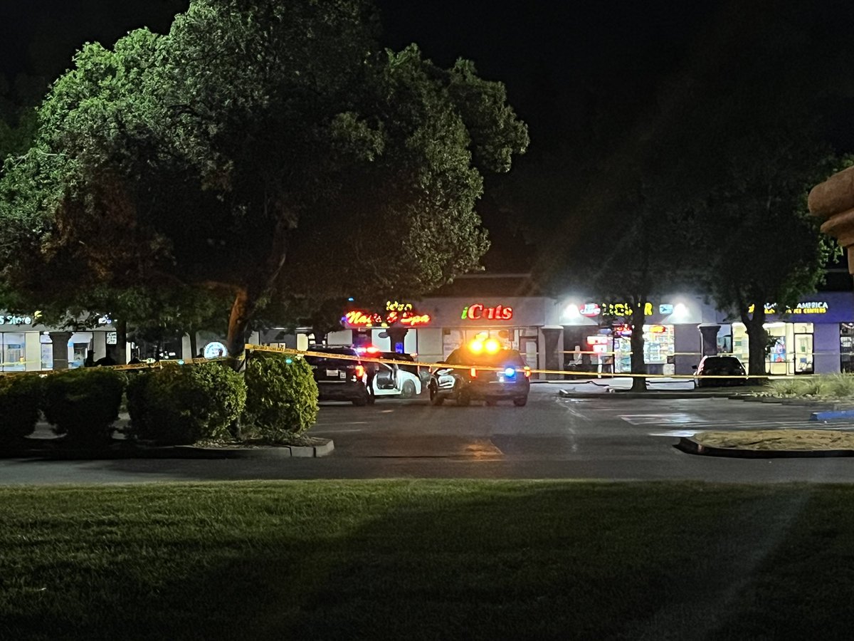Sacramento Police Department is investigating after a woman was shot in the parking lot of Discovery Plaza in South Natomas