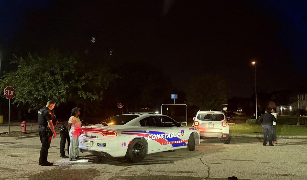 Constable Deputies have a Suspect in custody for Warrants at 12300 WILL CLAYTON PKWY.