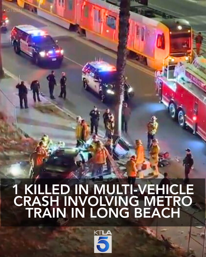 One person was killed after a multi-vehicle crash in Long Beach.