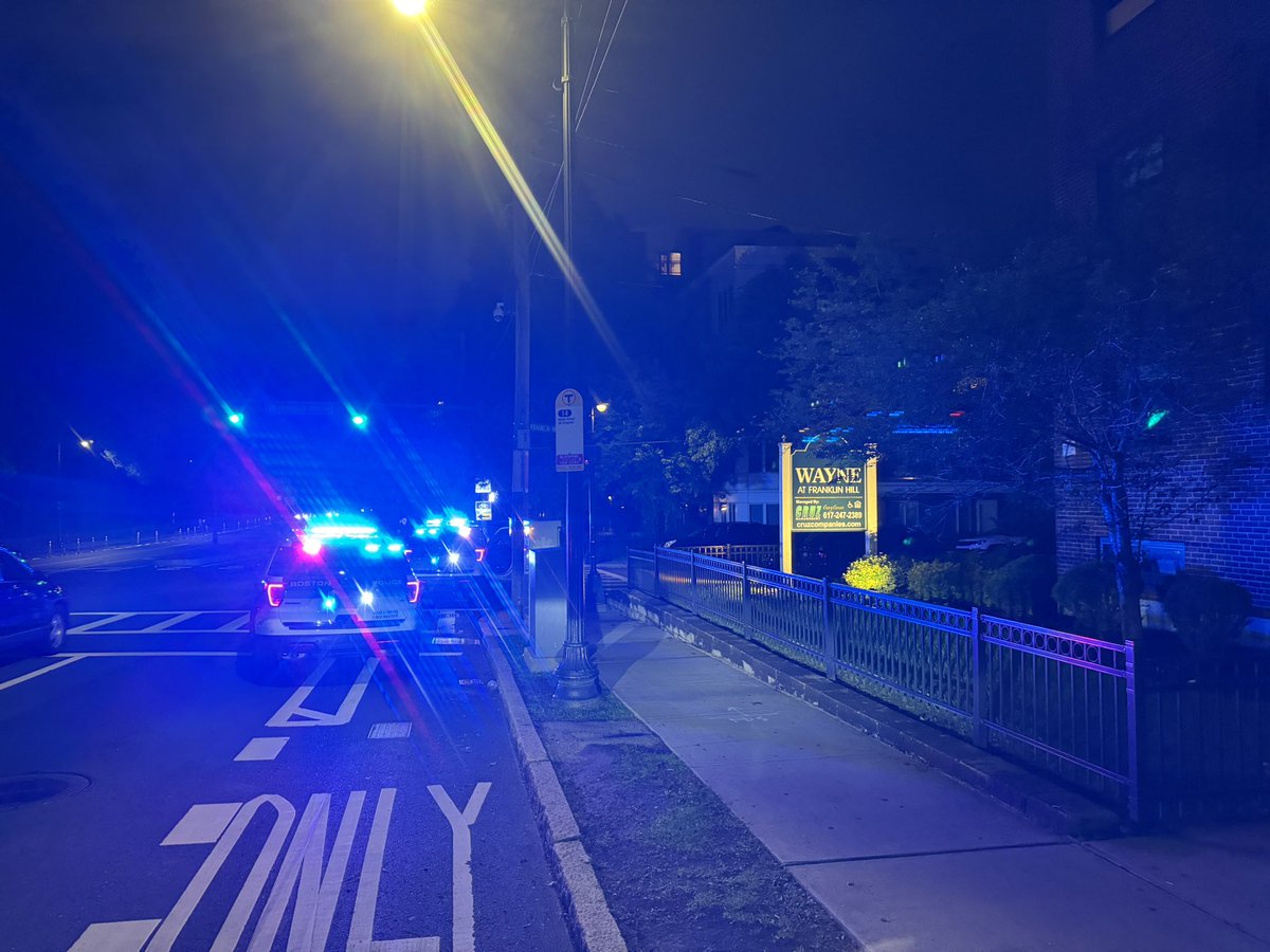 Police found two shot with life-threatening injuries on Franklin Hill Ave. in Dorchester. Homicide units are on scene. No arrests reported. Both rushed to hospital