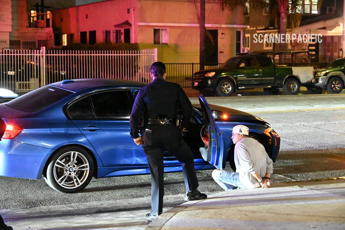 LAPD investigating a possible hit & run traffic collision at Pico & Crenshaw. One transported but possibly fatal per first arriving units