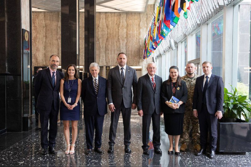 A delegation led by the Head of the Office of the President of Ukraine Yermak met with Kellogg and Witkoff in the US today