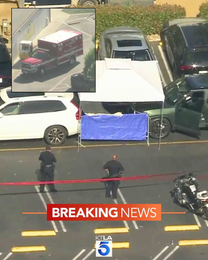 A 15-year-old boy was killed and 5 others were injured in a parking lot crash during pick up time at a private school in Studio City Wednesday.