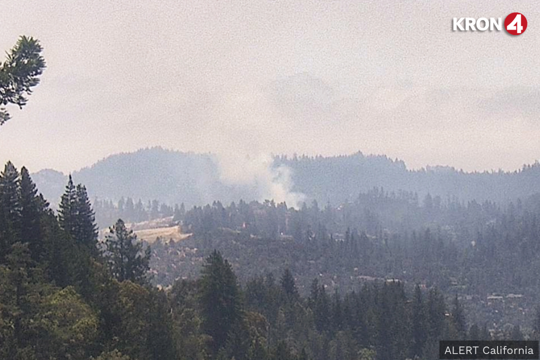 Wildfire ignites Friday in Santa Cruz Mountains