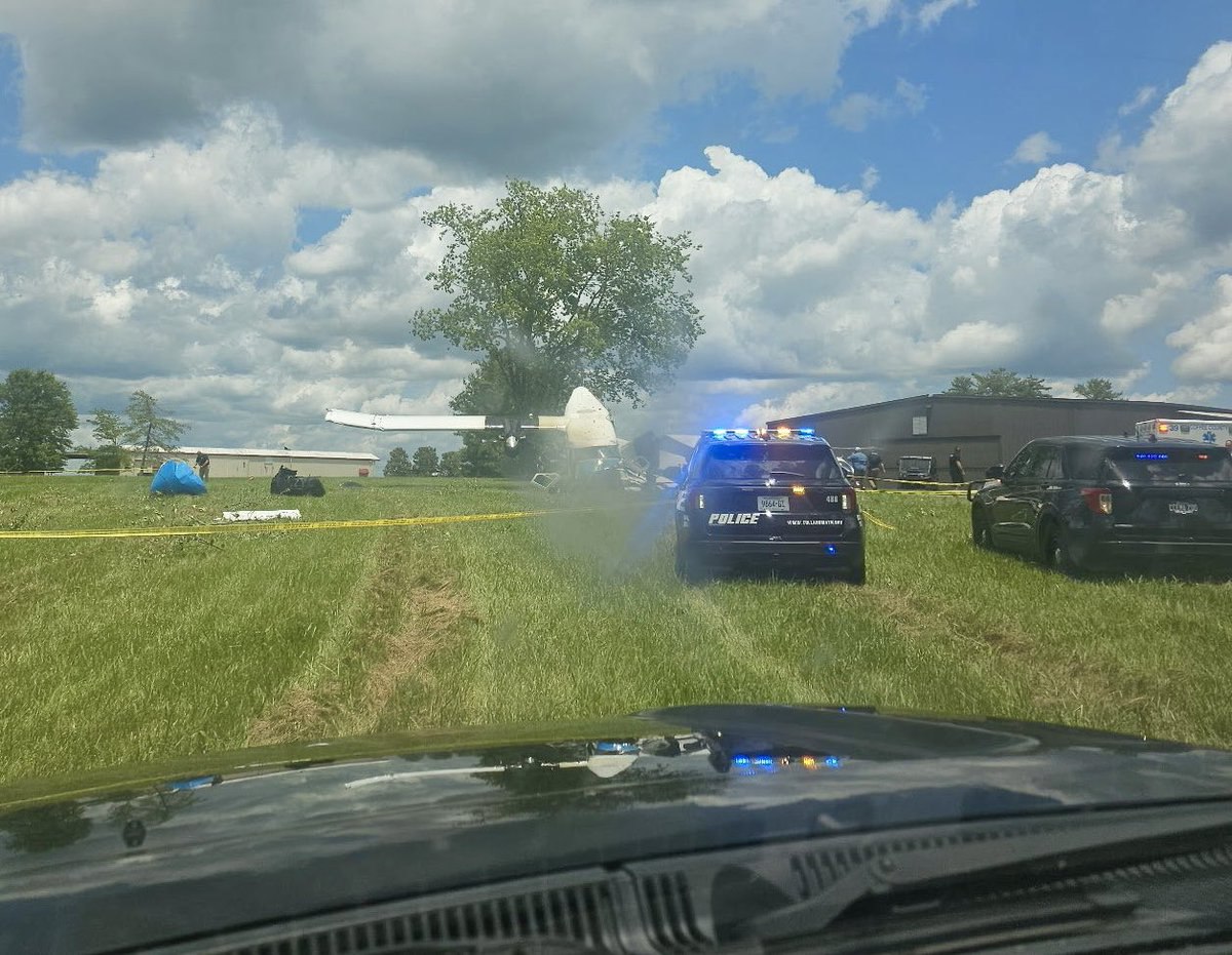 Plane carrying at least 16 people crashes near Tullahoma, Tennessee