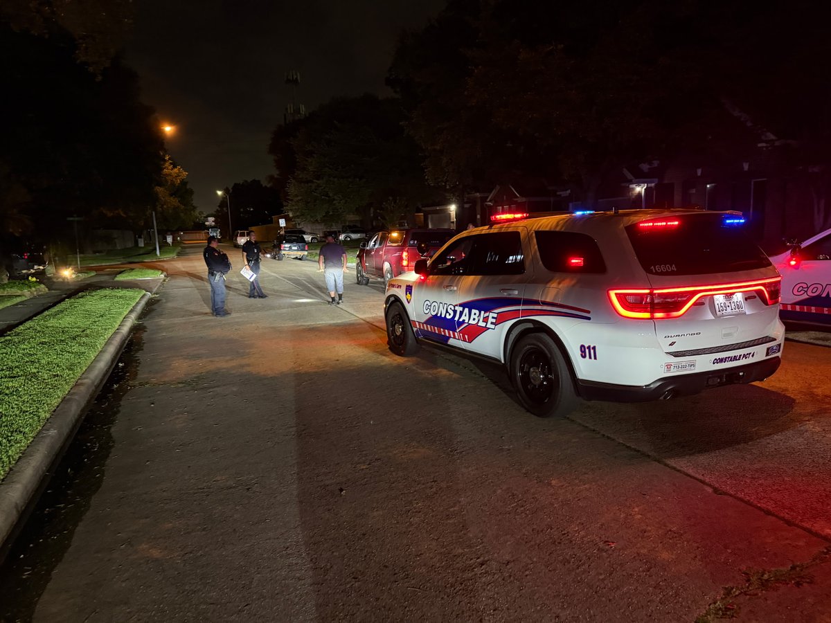 Deputy Constables D. Escobar has one suspect in custody for suspicion of DWI at 6000 ATASCOCITA RD.