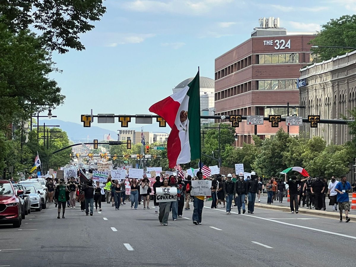 Demonstration in Downtown AreaA group of approximately 600 demonstrators is currently marching northbound on State Street from 400 South. Unknown where they are going at this time. Expect temporary traffic delays in the area and consider alternate routes