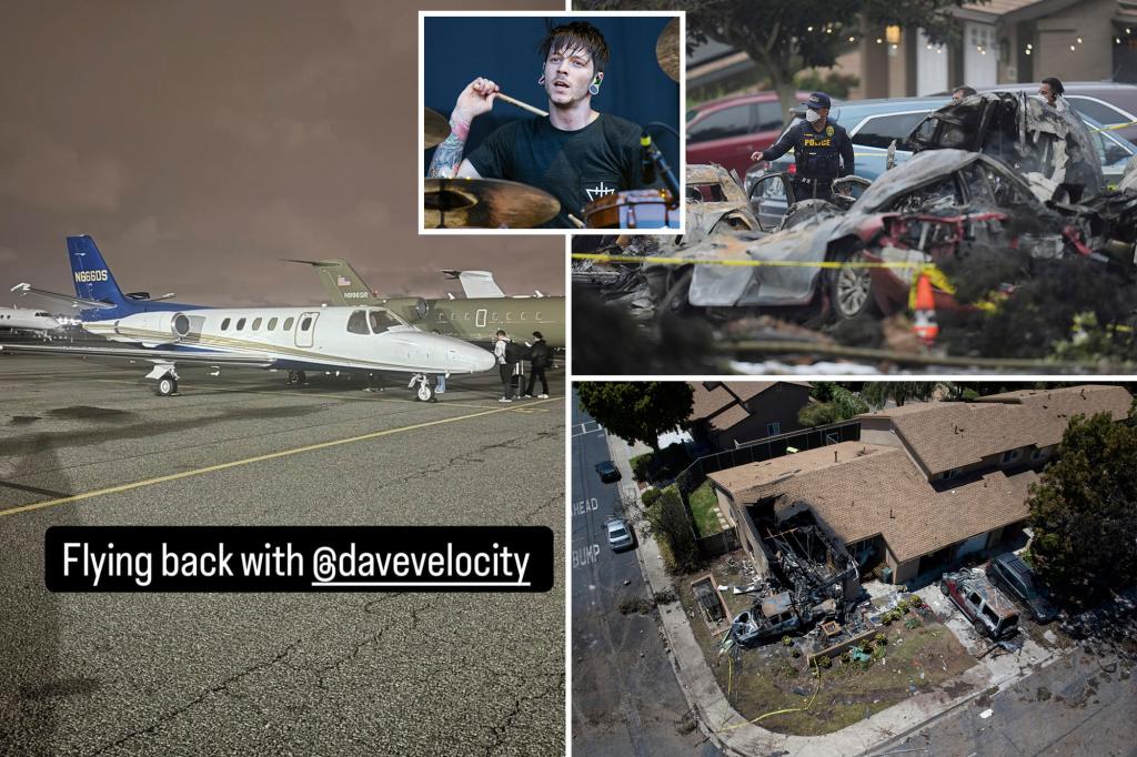Investigators reveal disturbing details surrounding private jet crash that killed The Devil Wears Prada drummer, 5 others