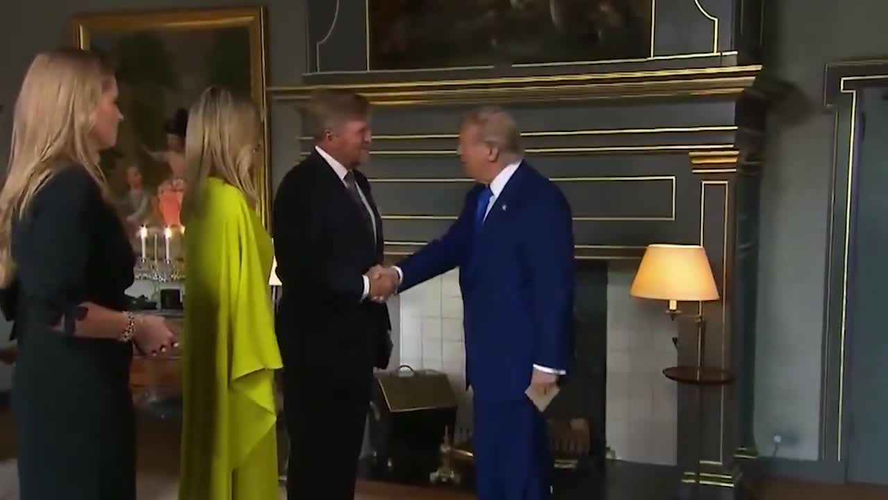 .@POTUS begrüßt König Willem-Alexander und Königin Máxima der Niederlande