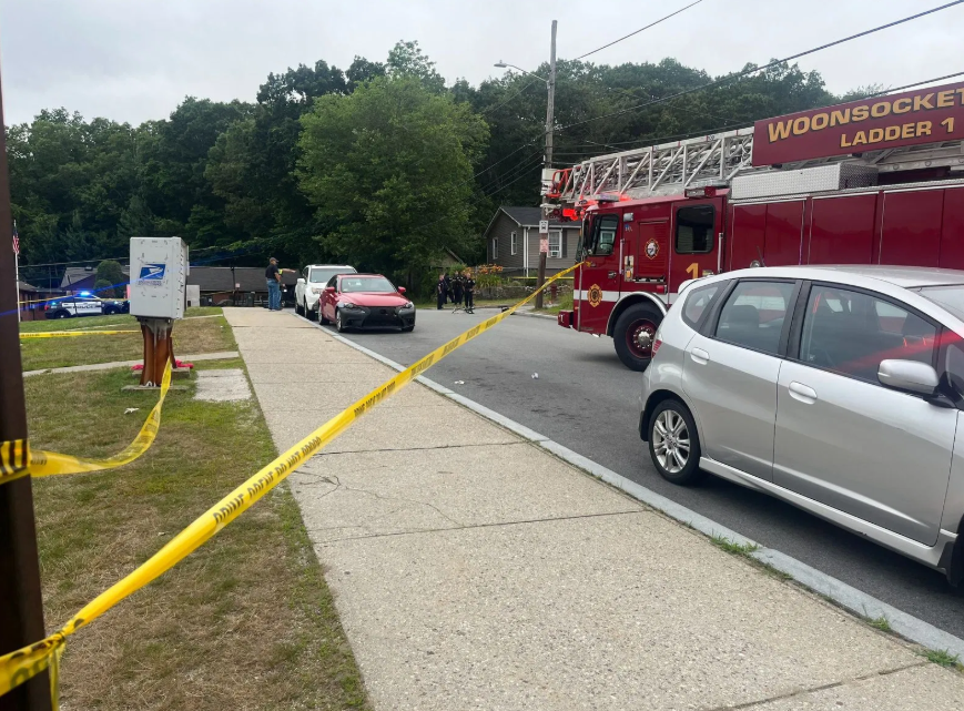 A 3-year-old boy was fatally struck in Woonsocket Thursday night